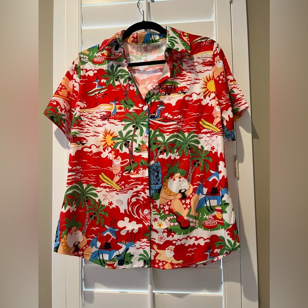Christmas Hawaiian shirt